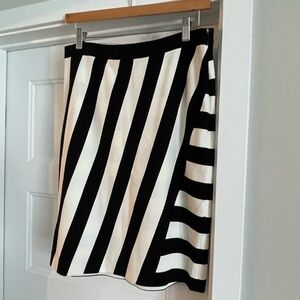 Stretch Knee Length Skirt